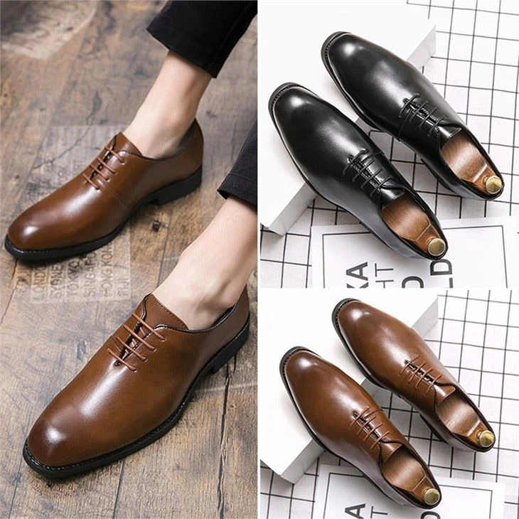 Mens Leather Business Shoes